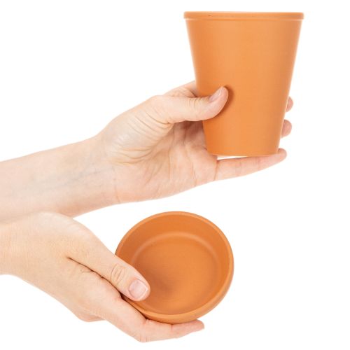 Serbatoio d'acqua Aquasafe con fontanella per insetti, ideale per giardino, balcone e terrazzo, 12 cm, 3 pezzi. | Floristik24.it