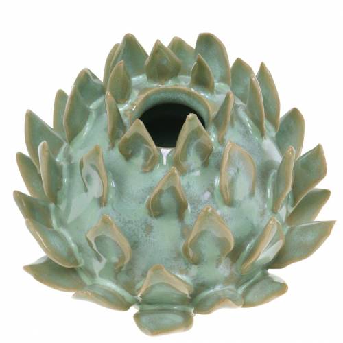 Floristik24 Vaso decorativo art shock verde ceramica Ø9,5 cm H9 cm