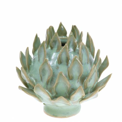 Floristik24 Vaso decorativo art shock verde ceramica Ø9,5 cm H9 cm