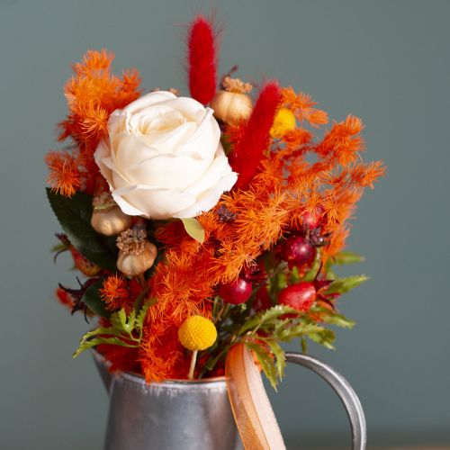 Ramo di fiori di asparago essiccati, asparago ornamentale tinto, 65 cm, 80 g | Floristik24.it