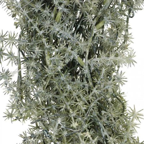 Ghirlanda decorativa di asparagi asparagi artificiali bianco, grigio Ø32cm