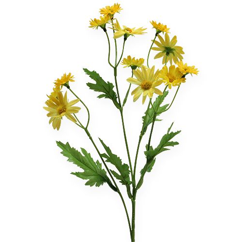 Floristik24 Deco branch Marguerite Yellow 43cm 4 pezzi