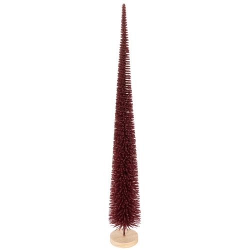 Albero di Natale decorativo, figura slanciata su base di legno, 60 cm acquistare | Floristik24.it