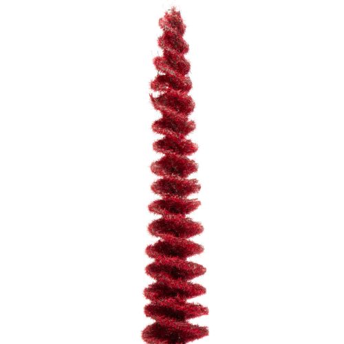 Albero di Natale decorativo moderno e slanciato su base in legno, 80 cm | Floristik24.it