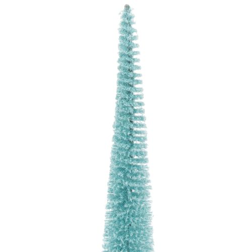 Albero di Natale artificiale, sottile, con base in legno, 40 cm | Floristik24.it