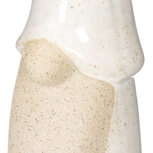 Statuetta decorativa di gnomo da appoggio, decorazione natalizia, in ceramica, 22 cm | Floristik24.it