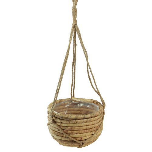 Floristik24 Cestino per appendere giacinto d&#39;acqua naturale 25/31 cm set da 2