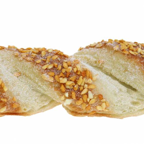 Floristik24 Bastoncino di sesamo e bastoncino di semi di papavero manichino alimentare artificiale assortito 25cm 2pz
