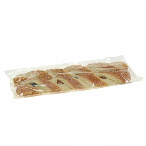 Floristik24 Bastoncino di sesamo e bastoncino di semi di papavero manichino alimentare artificiale assortito 25cm 2pz