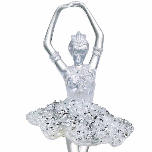 Prodotto Appendino decorativo Decorazione per albero di Natale Ballerina 18 cm 2 pezzi