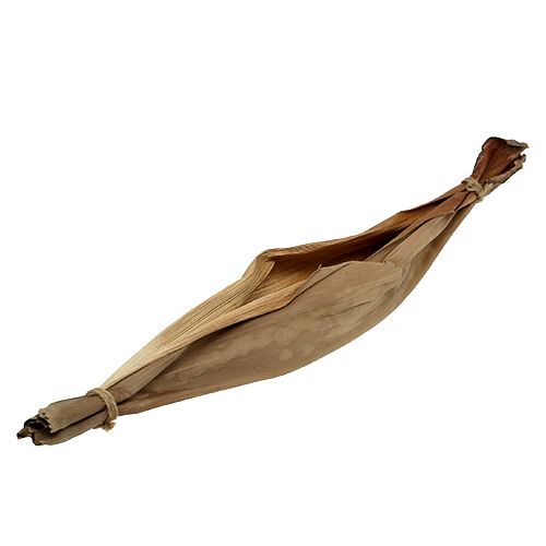 Floristik24 Ciotola in foglie di banana 40-45 cm naturale 1 pezzo