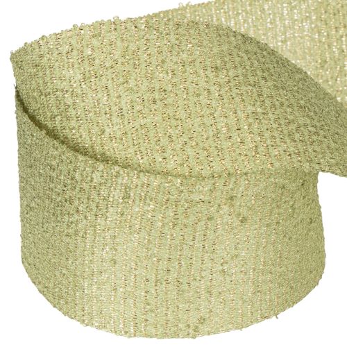 Nastro decorativo con glitter, nastro largo per confezioni regalo, 55 mm di larghezza, 15 m di lunghezza | Floristik24.it