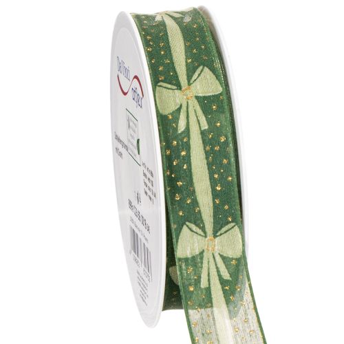 Nastro regalo con fiocchi per idee creative, 25 mm x 18 m