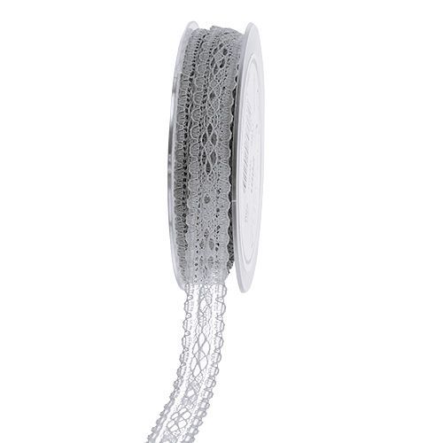Nastro pizzo grigio 16mm 20m
