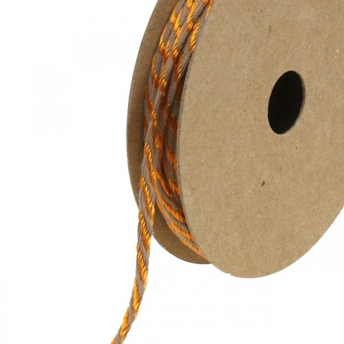 Floristik24 Cordone, cordino per gioielli, cordino dorato Colori naturali dorati L20m Ø4cm