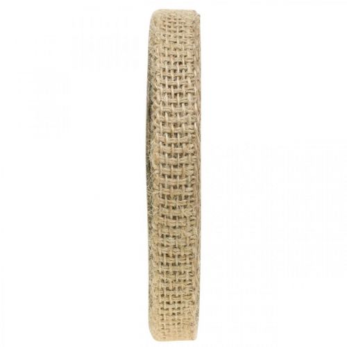 Prodotto Nastro Deco juta natura 12mm Nastro decorazione rustica juta 10m