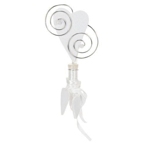 Prodotto Appendiabiti da panchina con tubo e cuore, 18 cm, 6 pezzi