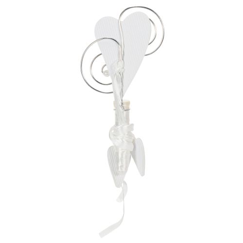 Prodotto Appendiabiti da panchina con tubo e cuore, 18 cm, 6 pezzi