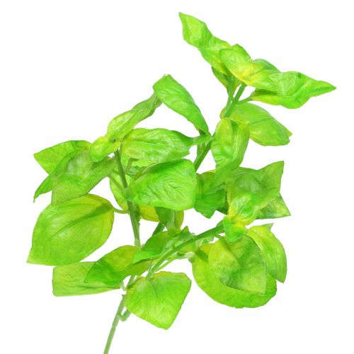 Prodotto Basilico verde artificiale 25cm 6pz