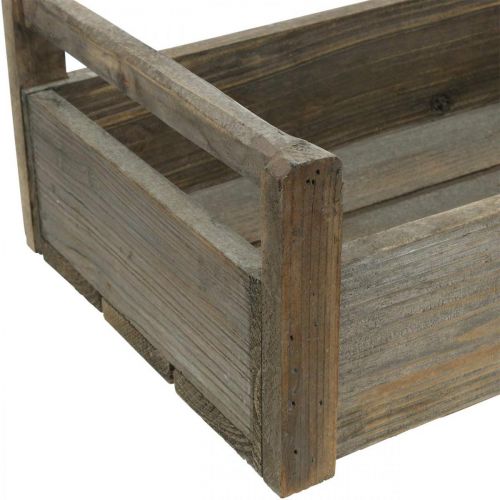 Floristik24 Scatola in legno scatola artigianale shabby scatola decorativa in legno 47×28,5×16,5 cm