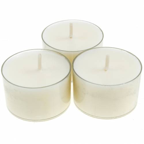 PURE Nature Lights lumini cera di colza Ø38mm 40pz natura