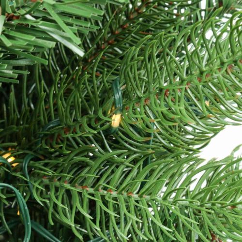 Floristik24 Albero di Natale artificiale in vaso LED da esterno 90cm