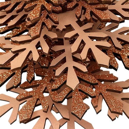Floristik24 Addobbo natalizio Albero di Natale da sospendere con campana Colore rame 40 cm