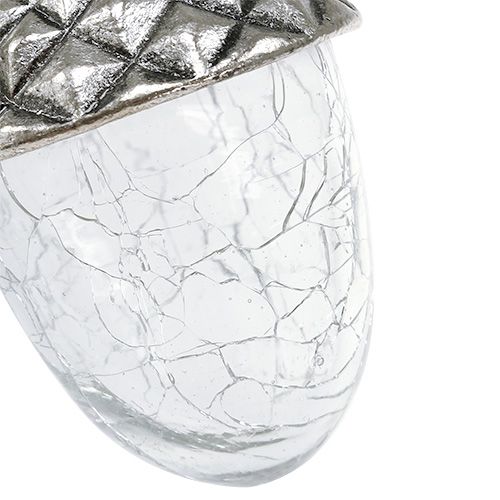 Floristik24 Ghiande decorative per alberi da appendere 5 cm - 7 cm L16 cm