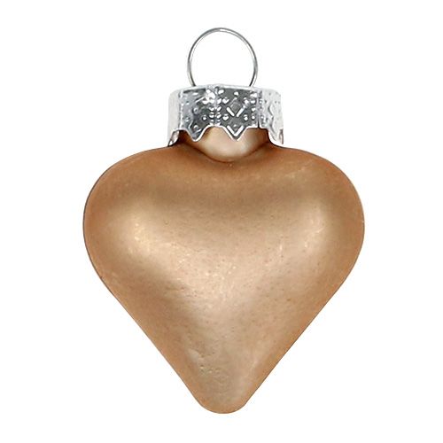 Floristik24 Decorazioni per albero cuori mix rosa 3 cm 24 pz