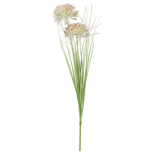 Fiore artificiale palla fiore allium ornamentale cipolla artificiale rosso verde 90 cm
