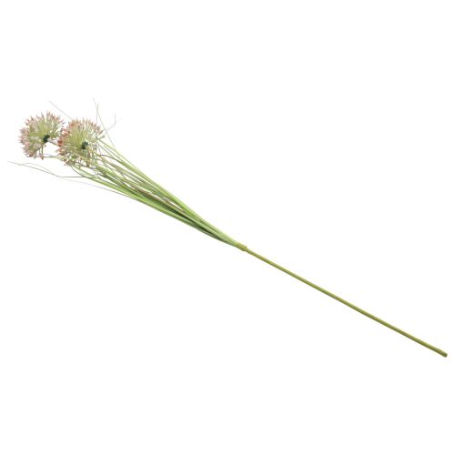 Floristik24 Fiore artificiale palla fiore allium ornamentale cipolla artificiale rosso verde 90 cm