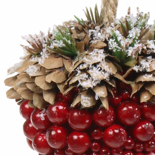 Floristik24 Appendiabiti decorativo bacca/ghianda 8,5 cm