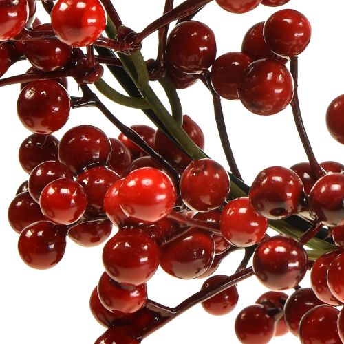 Prodotto Ghirlanda di bacche Piante artificiali rosse Natale rosso Ø35cm
