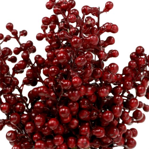 Floristik24 Raccogli bacche rosso 23 cm 12 pz