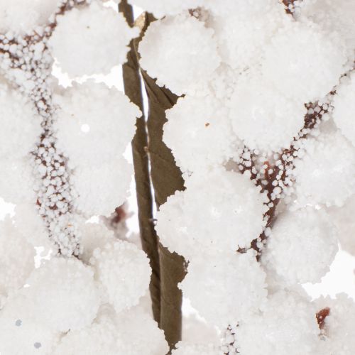 Decorazione invernale artificiale a forma di ramo con bacche e pigne, 60 cm. | Floristik24.it