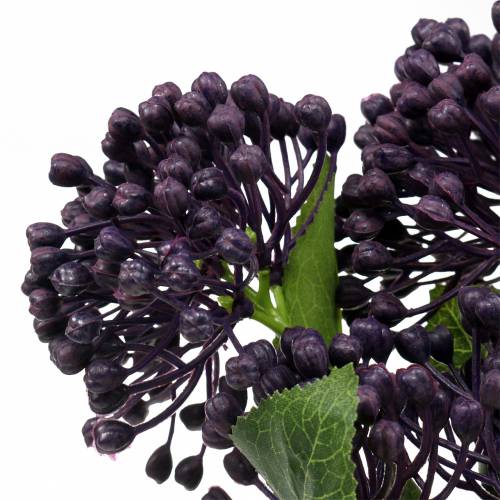 Floristik24 Ramo di bacche Viola 3 pezzi Pianta artificiale come vera!