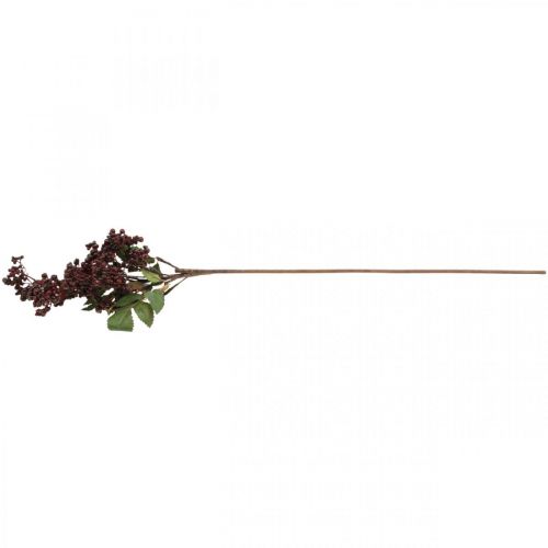 Floristik24 Bacca ramo rosso artificiale decorazione autunnale 85 cm Pianta artificiale come reale!