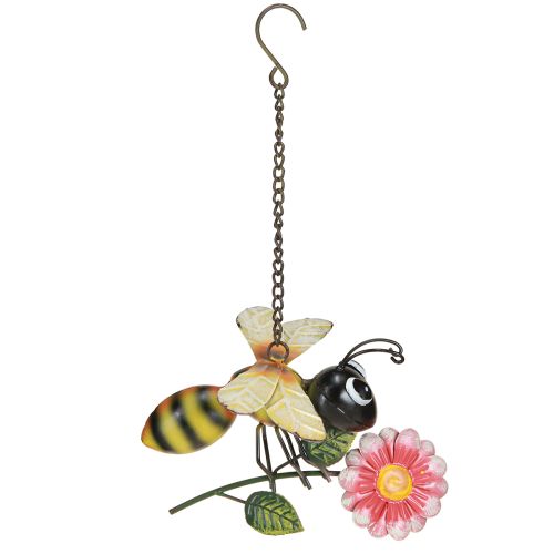 Prodotto Decorazione ape Decorazione da giardino in metallo per appendere dipinta 21×21cm