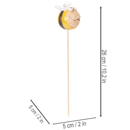 Prodotto Paletto da giardino ape decorazione esterna per giardino e balcone 26 cm 4 pezzi