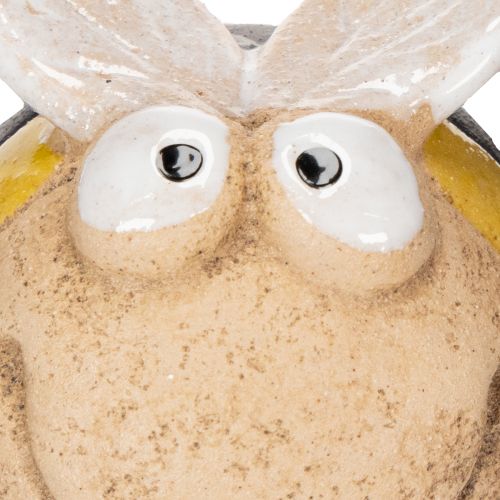 Prodotto Statuetta in ceramica a forma di ape per accenti dettagliati su davanzali o in zone giorno, 7 cm, 3 pezzi