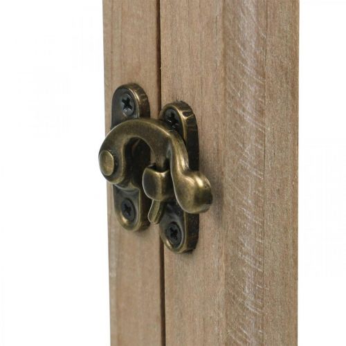 Floristik24 Cornice decorativa con cavità, erbario per appendere, decorazione in legno fai da te 29×20 cm