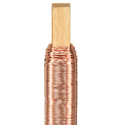 Prodotto Filo per legare filo per fiori filo per avvolgimento rame 0,65 mm 100 g 3 pezzi