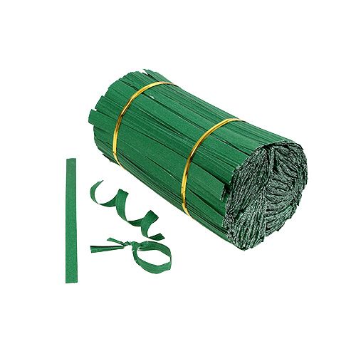 Strisce di rilegatura mini verdi a 2 fili 15 cm 1000 pezzi