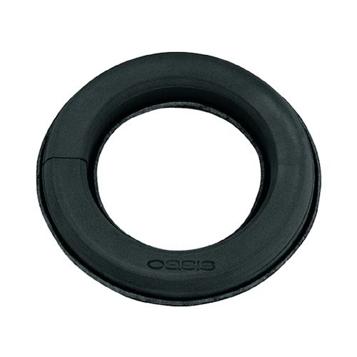 Floristik24 Anello in schiuma floreale con base nera H3,5 cm Ø17 cm 2 pz
