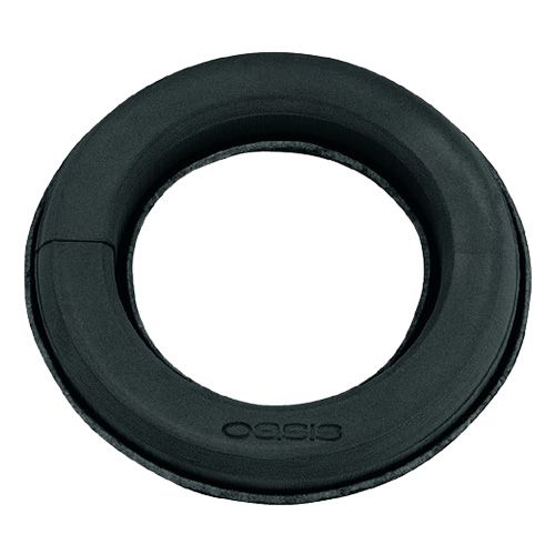 Prodotto Anello in schiuma floreale con base H5,5 cm Ø32 cm nero 2 pz