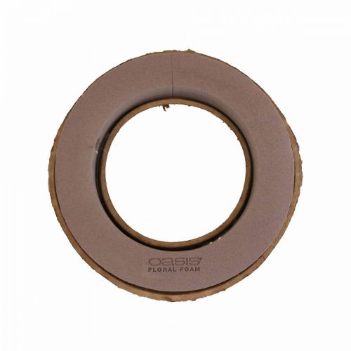 Prodotto Anello in schiuma floreale Oasis Biolit Nature Source Marrone 32 cm 2 pz