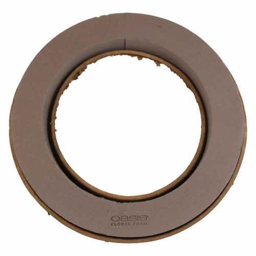 Prodotto Anello in schiuma floreale Oasis Biolit Nature Source Marrone 44 cm 2 pz
