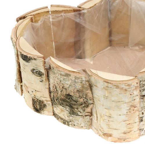 Floristik24 Fioriera cuore di betulla 2pz