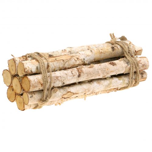 Floristik24 Rami di betulla in fascio natura 30 cm 8 pz