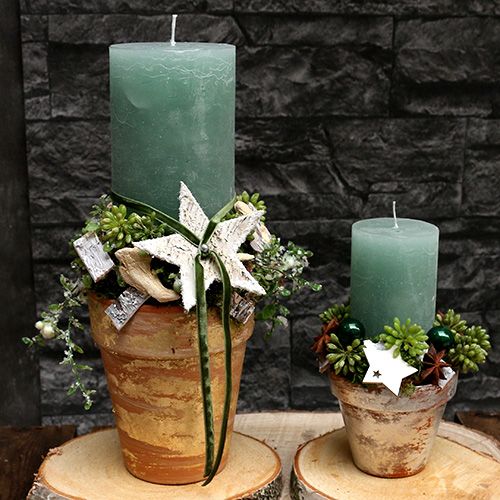 Prodotto Nastri decorativi in velluto verde scuro 10mm 20m